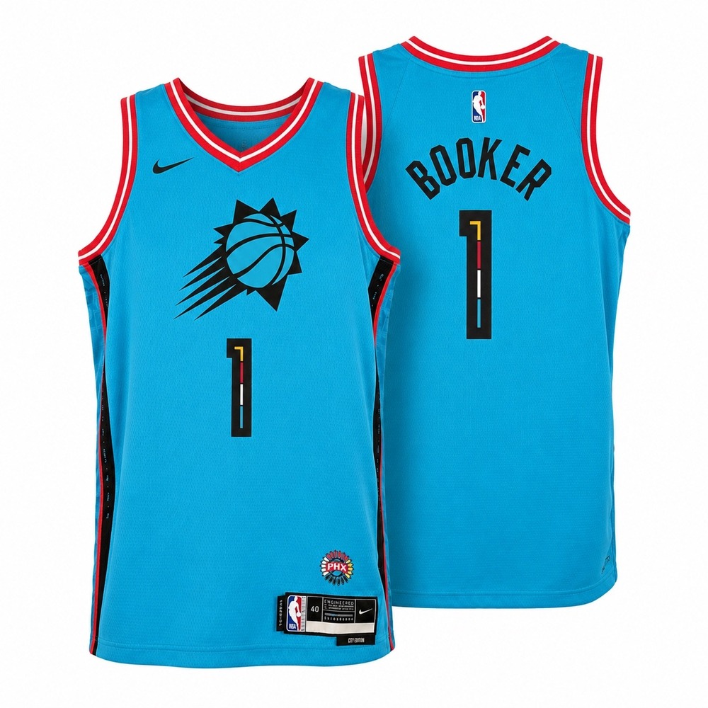 Nike Devin Booker Phoenix Suns‎ City Edition Jersey 40 S Swingman NWT 2022-23